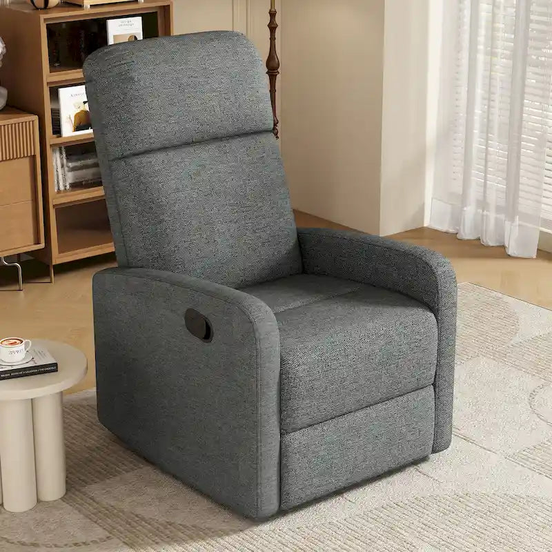 Poltrona reclinabile elettrica per home theater con schienale e poggiapiedi regolabili per il soggiorno