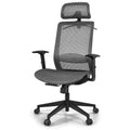 Ergonomischer Mesh-Bürostuhl mit hoher Rückenlehne und Liegefunktion